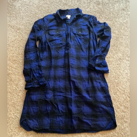 J. Crew Dresses & Skirts - J Crew Flannel Tunic Dress